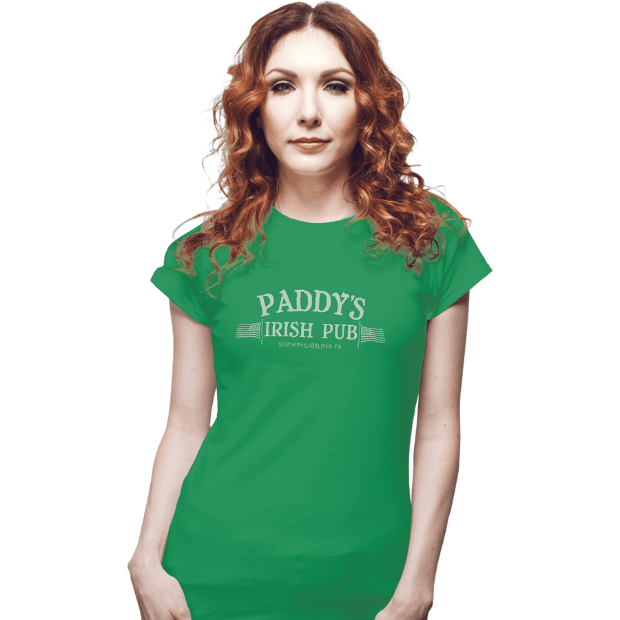 Shirts Fitted Shirts, Woman / Small / Irish Green Paddy's Pub
