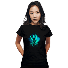 Load image into Gallery viewer, Shirts Fitted Shirts, Woman / Small / Black Neptune Art

