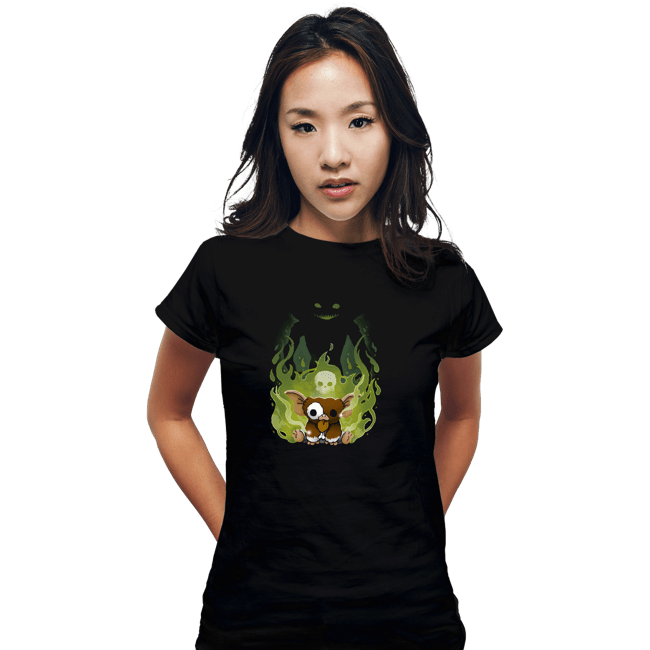 Daily_Deal_Shirts Fitted Shirts, Woman / Small / Black After Midnight