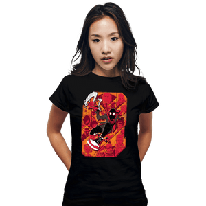 Secret_Shirts Fitted Shirts, Woman / Small / Black Miles Verse