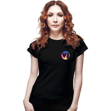 Load image into Gallery viewer, Daily_Deal_Shirts Fitted Shirts, Woman / Small / Black VI
