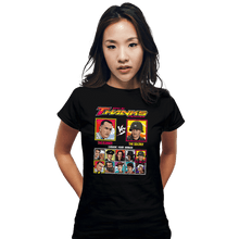 Load image into Gallery viewer, Shirts Fitted Shirts, Woman / Small / Black Tom Hanks Fighter
