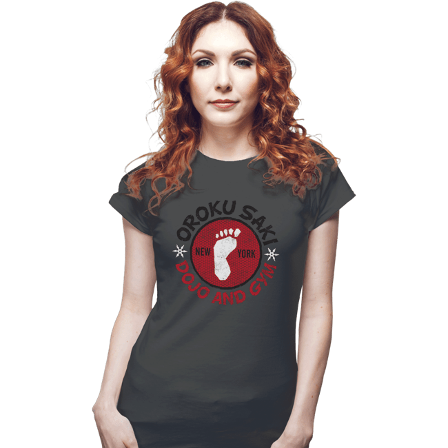 Shirts Fitted Shirts, Woman / Small / Charcoal Saki's Dojo