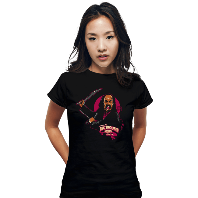 Shirts Fitted Shirts, Woman / Small / Black Henchman Trouble