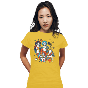 Secret_Shirts Fitted Shirts, Woman / Small / White Summer Moon