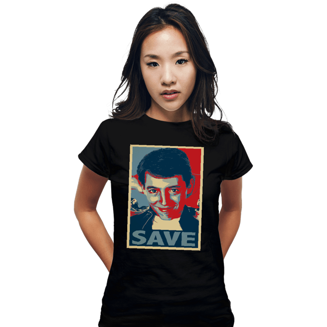 Shirts Fitted Shirts, Woman / Small / Black Save Ferris