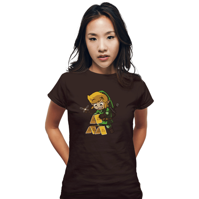 Shirts Fitted Shirts, Woman / Small / Black Tri-House Of Cards