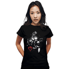 Load image into Gallery viewer, Shirts Fitted Shirts, Woman / Small / Black Sora Ink
