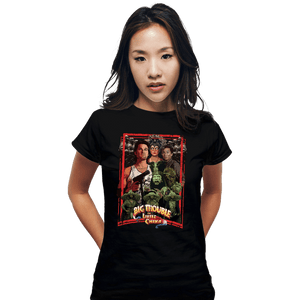 Secret_Shirts Fitted Shirts, Woman / Small / Black Big Trouble