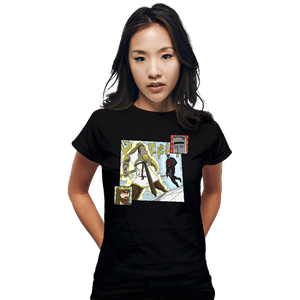 Secret_Shirts Fitted Shirts, Woman / Small / Black Bizarre Fight