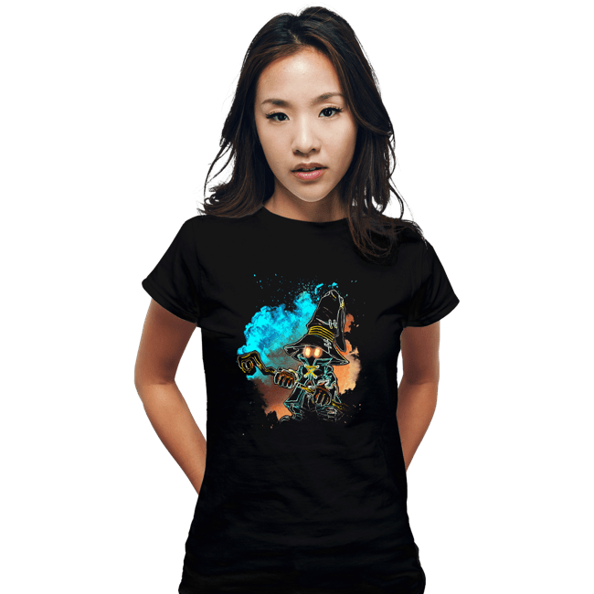 Daily_Deal_Shirts Fitted Shirts, Woman / Small / Black Soul Of The Black Mage
