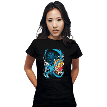 Load image into Gallery viewer, Shirts Fitted Shirts, Woman / Small / Black Gohan

