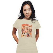 Load image into Gallery viewer, Shirts Fitted Shirts, Woman / Small / White Retro Phonezilla

