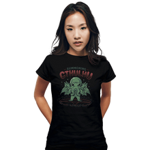 Load image into Gallery viewer, Shirts Fitted Shirts, Woman / Small / Black Summoning Cthulhu
