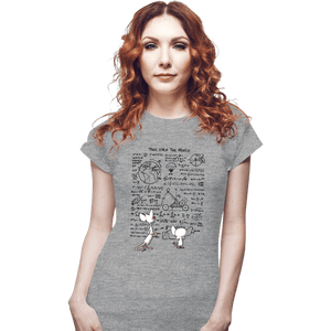 Secret_Shirts Fitted Shirts, Woman / Small / Sports Grey The Plan