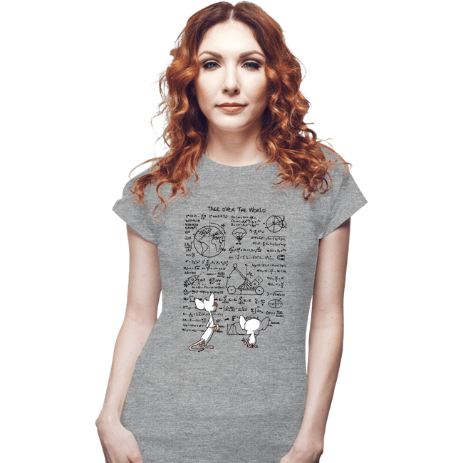 Secret_Shirts Fitted Shirts, Woman / Small / Sports Grey The Plan
