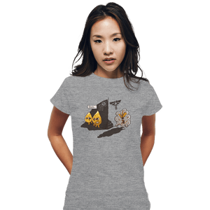 Daily_Deal_Shirts Fitted Shirts, Woman / Small / Sports Grey The Last Pop