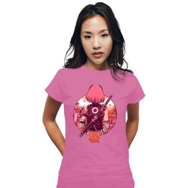 Shirts Fitted Shirts, Woman / Small / Azalea Autumn Cherry