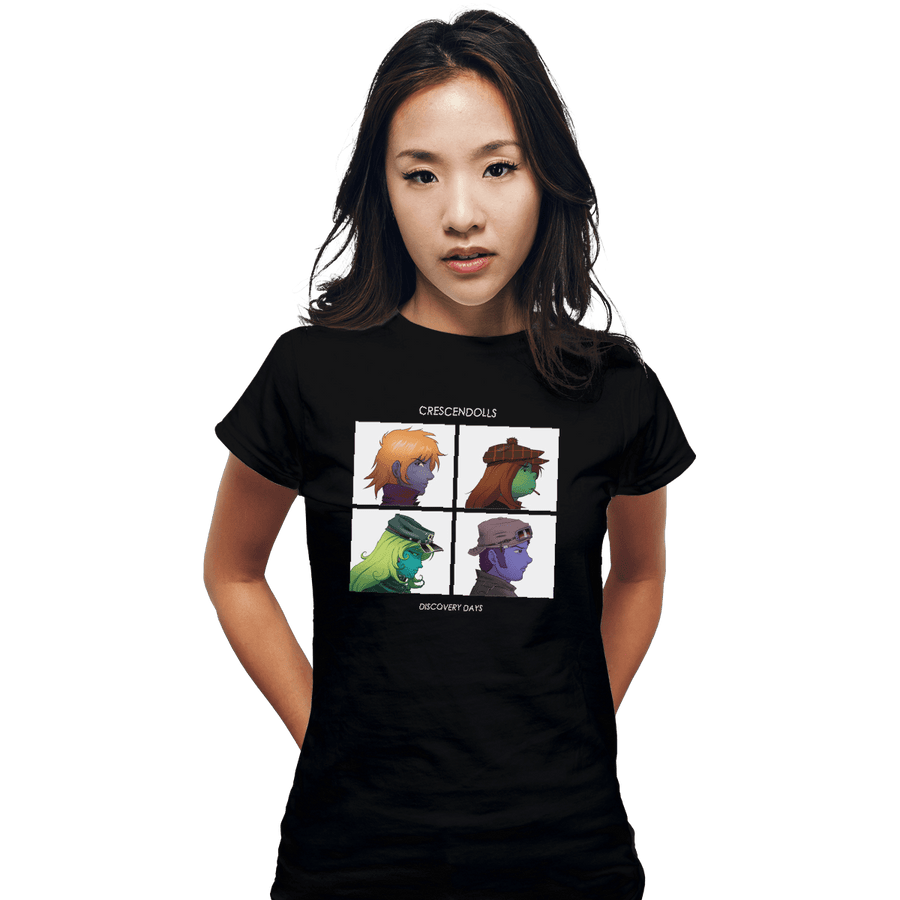 Shirts Fitted Shirts, Woman / Small / Black Discovery Days