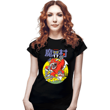 Load image into Gallery viewer, Daily_Deal_Shirts Fitted Shirts, Woman / Small / Black GNG 1985
