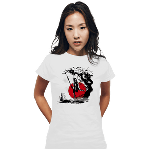 Shirts Fitted Shirts, Woman / Small / White Forest Protector