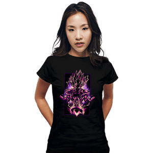 Shirts Fitted Shirts, Woman / Small / Black Beast Gohan