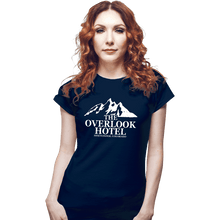 Load image into Gallery viewer, Shirts Fitted Shirts, Woman / Small / Navy The Overlook
