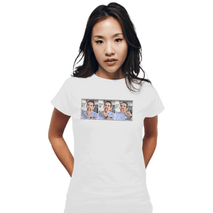Shirts Fitted Shirts, Woman / Small / White Shhhh