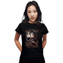 Load image into Gallery viewer, Shirts Fitted Shirts, Woman / Small / Black Lady Of Dreams

