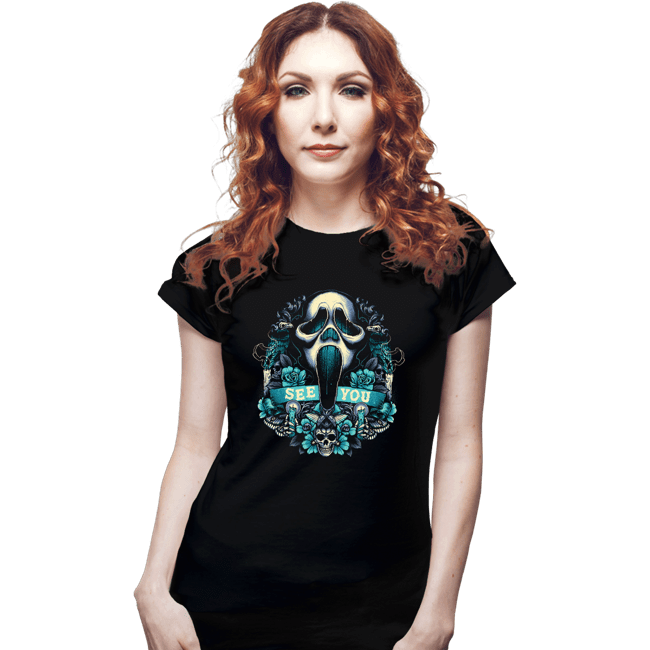 Shirts Fitted Shirts, Woman / Small / Black Symbol Of The Ghost