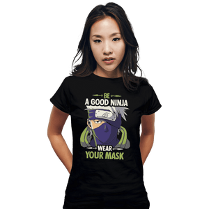 Shirts Fitted Shirts, Woman / Small / Black Good Ninja
