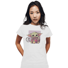 Load image into Gallery viewer, Secret_Shirts Fitted Shirts, Woman / Small / White Maneki Grogu
