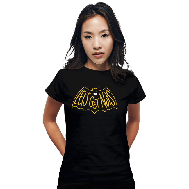 Secret_Shirts Fitted Shirts, Woman / Small / Black Wanna Get Nuts?