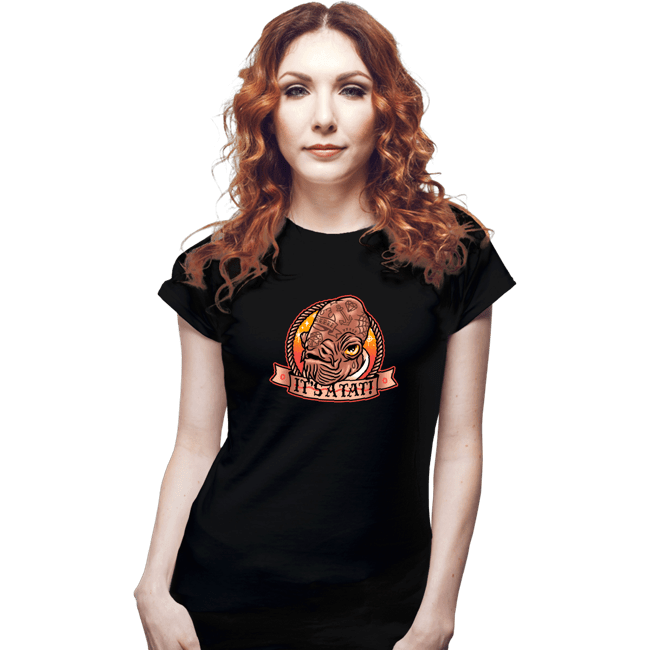 Secret_Shirts Fitted Shirts, Woman / Small / Black It's A Tat!