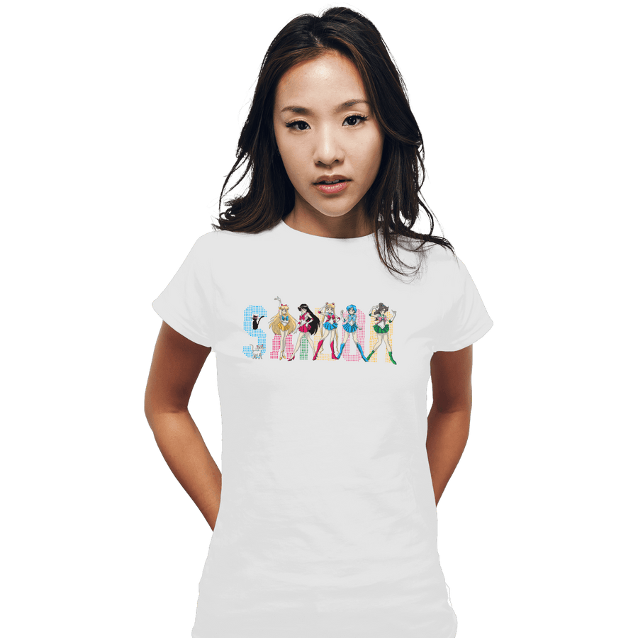 Shirts Fitted Shirts, Woman / Small / White Sailor Spice Girls