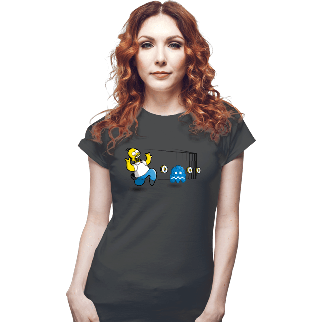 Daily_Deal_Shirts Fitted Shirts, Woman / Small / Charcoal Fat-Man