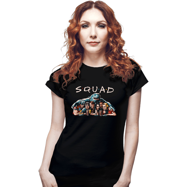 Secret_Shirts Fitted Shirts, Woman / Small / Black SQUAD