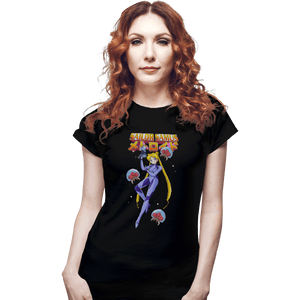 Secret_Shirts Fitted Shirts, Woman / Small / Black Sailor Samus Zero Suit