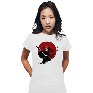 Shirts Fitted Shirts, Woman / Small / White Rurouni