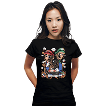 Load image into Gallery viewer, Secret_Shirts Fitted Shirts, Woman / Small / Black Plumber Family Business
