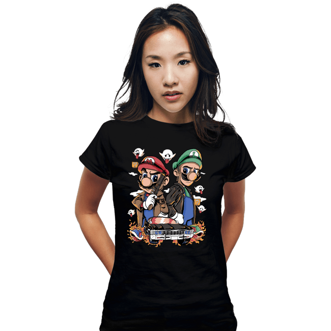 Secret_Shirts Fitted Shirts, Woman / Small / Black Plumber Family Business