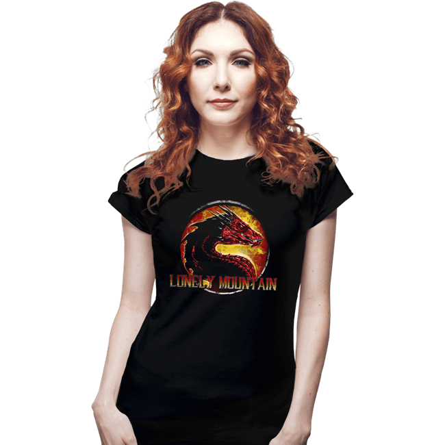 Shirts Fitted Shirts, Woman / Small / Black Lonely Mountain
