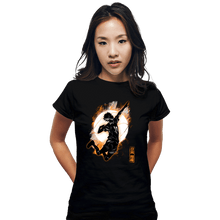 Load image into Gallery viewer, Shirts Fitted Shirts, Woman / Small / Black Cosmis Shoyo Hinata
