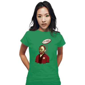 Shirts Fitted Shirts, Woman / Small / Irish Green Stop 'N Gogh