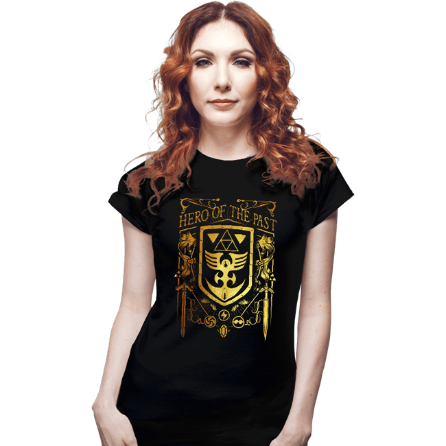 Daily_Deal_Shirts Fitted Shirts, Woman / Small / Black Hero Of The Past
