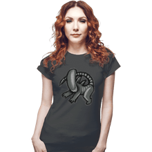 Load image into Gallery viewer, Shirts Fitted Shirts, Woman / Small / Charcoal The Xeno King
