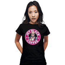 Load image into Gallery viewer, Shirts Fitted Shirts, Woman / Small / Black Jet Black Coffee
