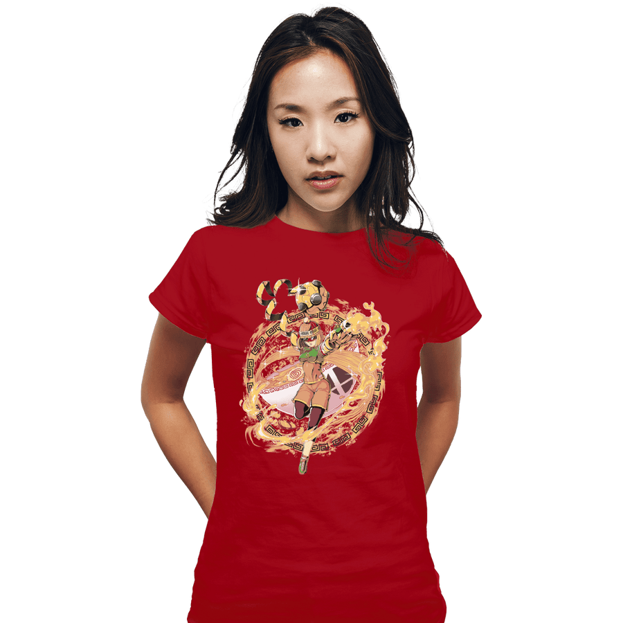 Shirts Fitted Shirts, Woman / Small / Red Ramen Fighter