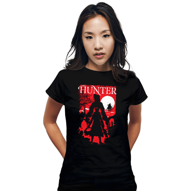 Secret_Shirts Fitted Shirts, Woman / Small / Black Good  Hunter