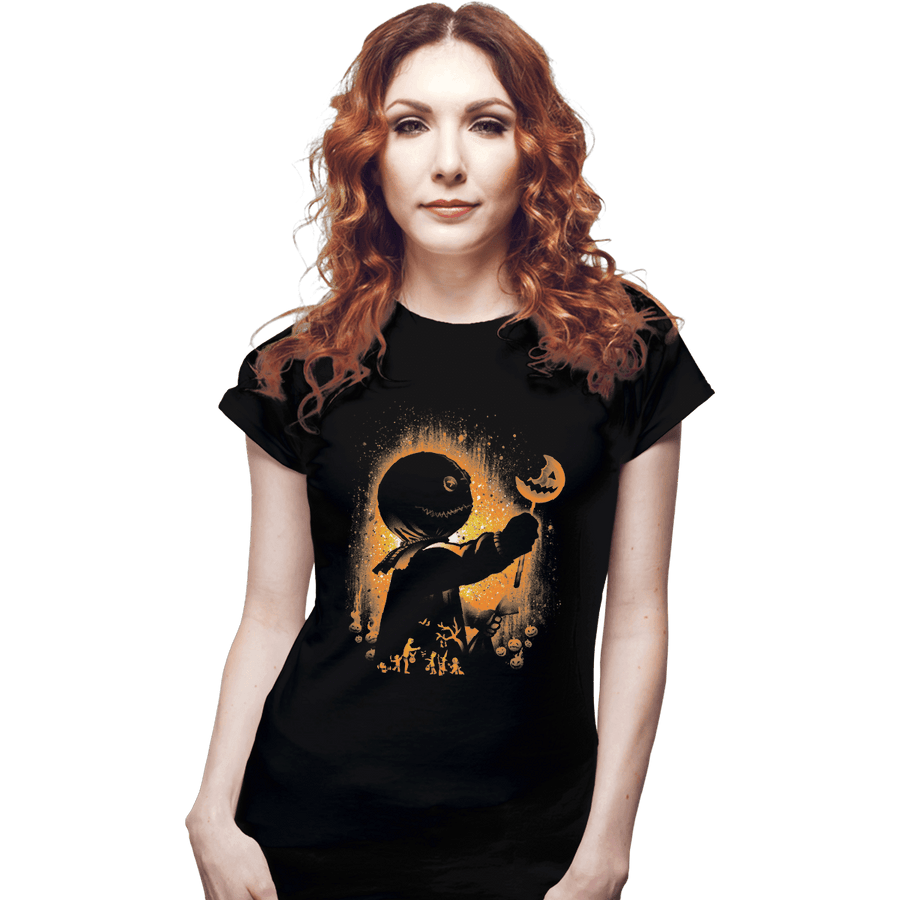 Shirts Fitted Shirts, Woman / Small / Black Ghost Of Halloween